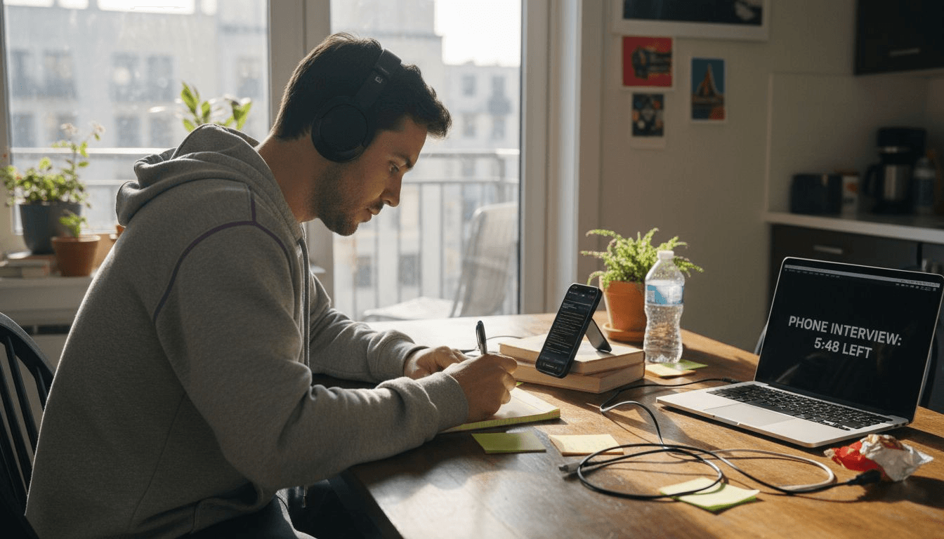 Phone-Assisted Interview Prep: Impact on Tech Hires