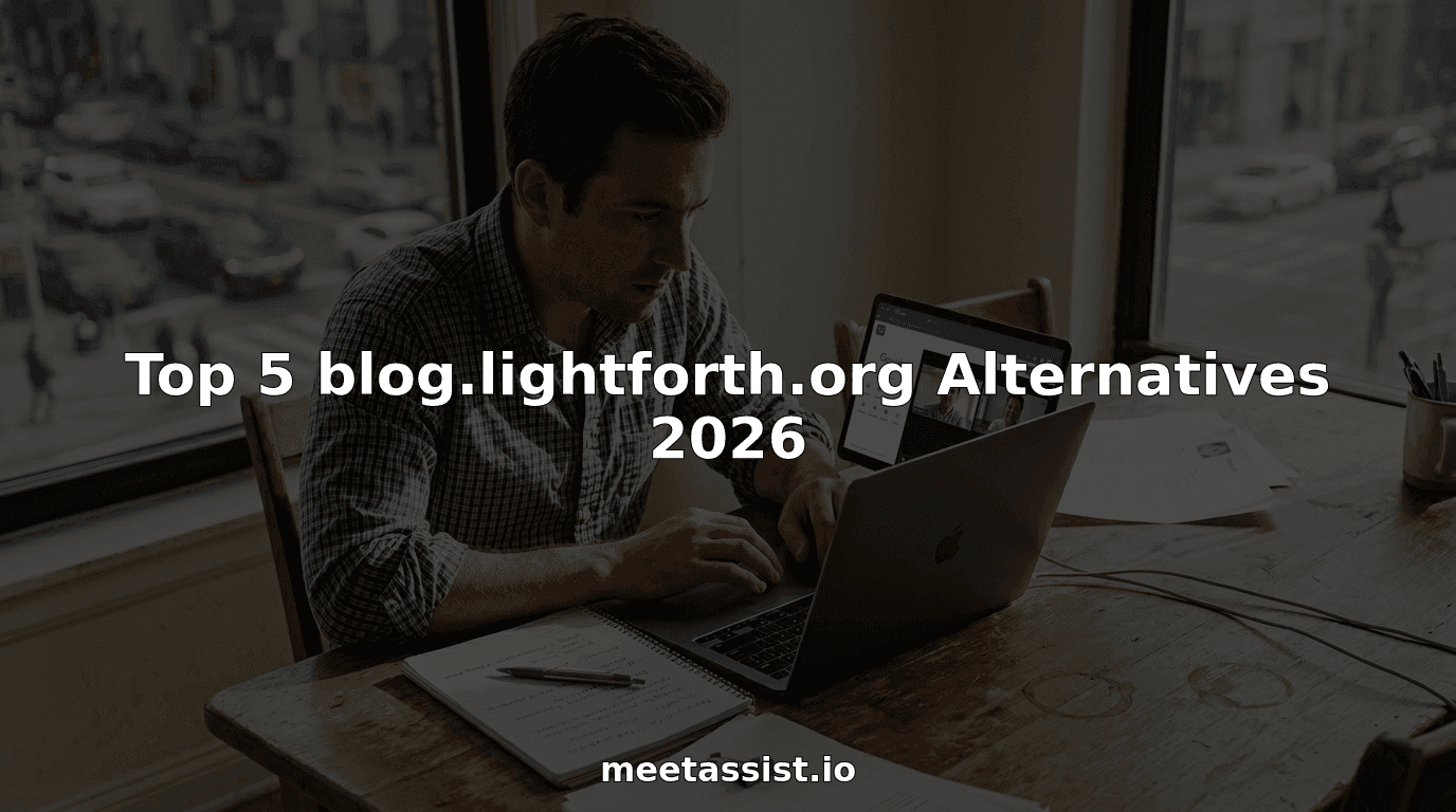 Top 5 blog.lightforth.org Alternatives 2026